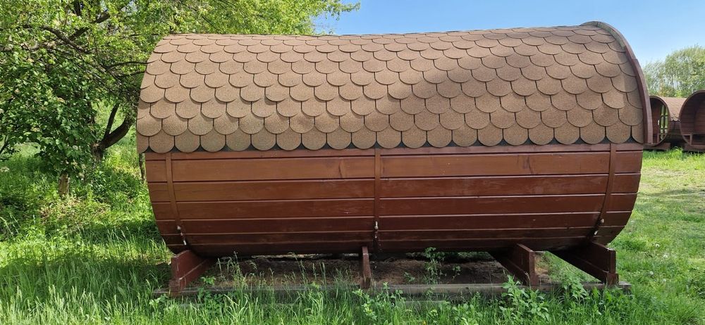 9 casute tip Butoi sauna/Ciubar pret bun 30k fix