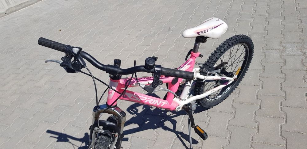 Детско колело/електриково розово