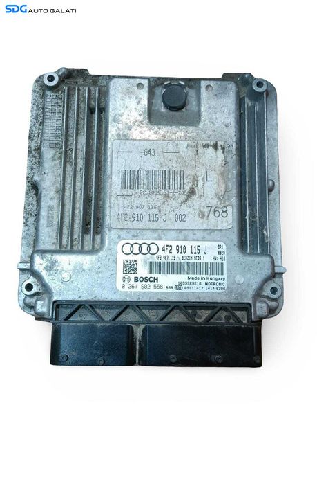 ECU Calculator Motor Audi A6 C6 2.0 FSI Cutie Automata 2004 - 2011 Cod 4F2910115J [MX0217]