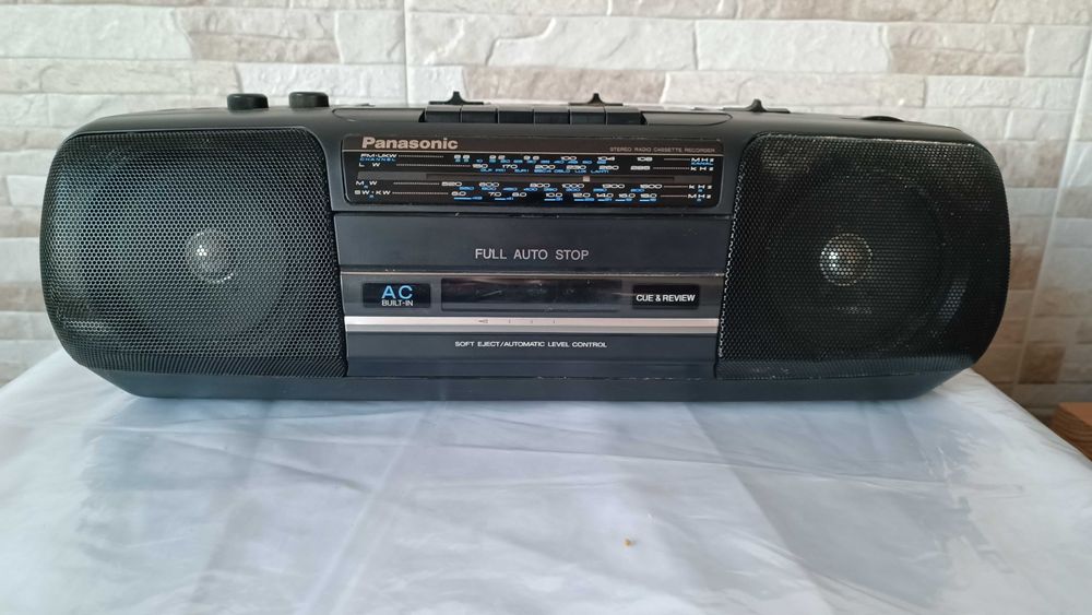 Радио - касетофон - Panasonic RX-FS410 - 1980" год.