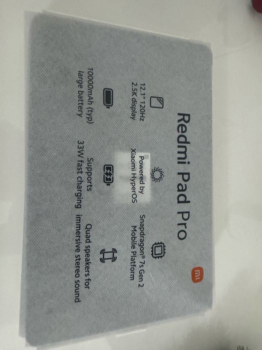 Tableta Redmi Pad Pro 8GB+8GB RAM