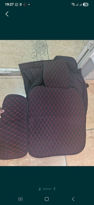 Авточехлы комплект за 15000 тг.