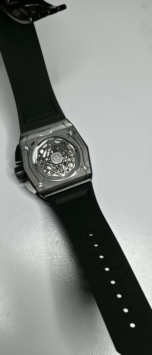 ublot black and silver