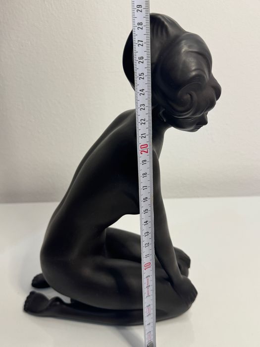 Statueta teracota Terra Sigilatta Arthur Moller. Sculptura lut.