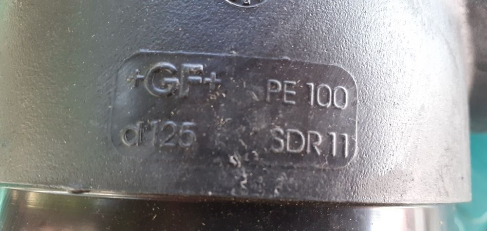 Vând COT 90° D125 LS PE100 SDR11 +GF+ nou