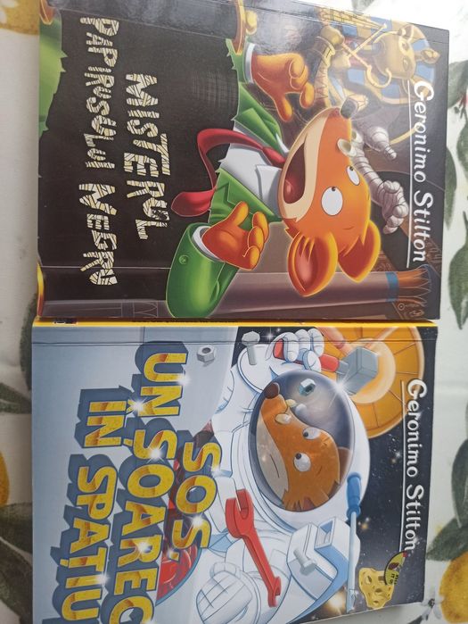 2 carti Geronimo Stilton