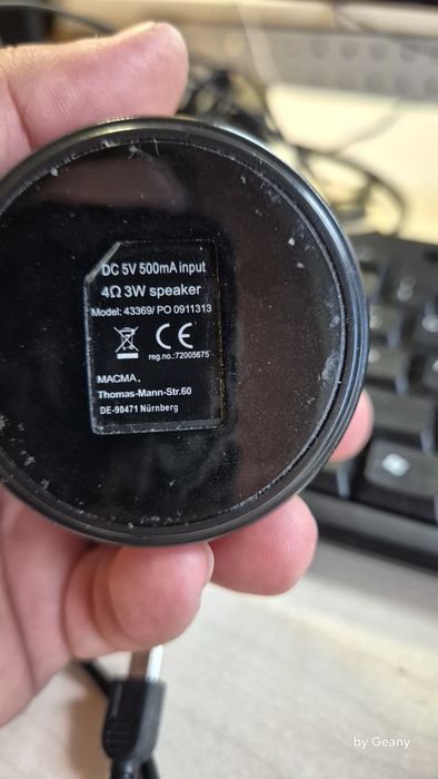 Mini boxa cu microfon