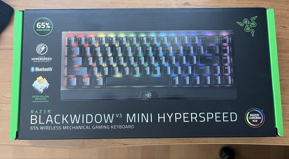 Razer blackwidow v3 mini hyperspeed 65% БАРТЕР
