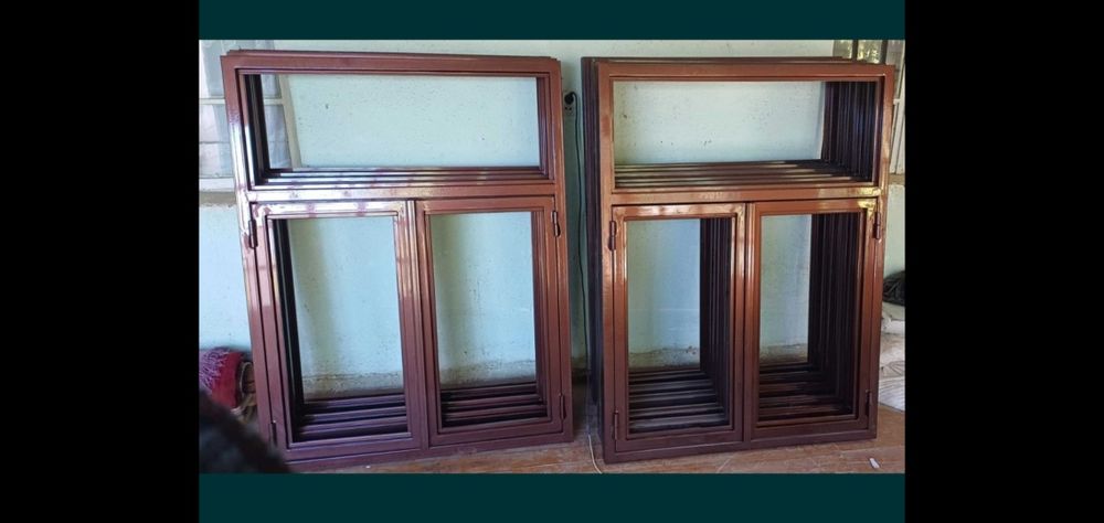 Темир профиллик deraza romlari 110x145 o'lchamda