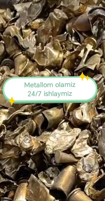 Metallom Olamiz har xil turdagi metall olamiz