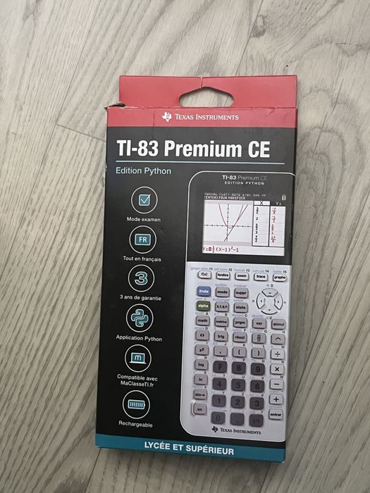 Продам графический калькулятор Texas Instruments TI-83 premium CE