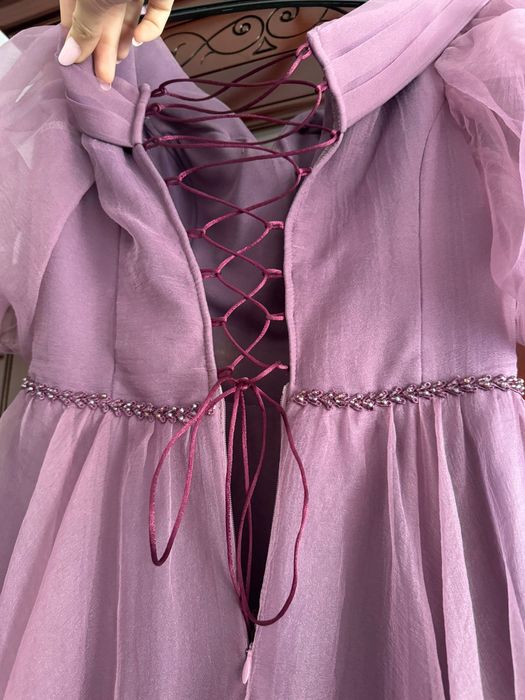 Rochie de nașă, soacră, rochie de bal/ banchet, deosebită, trenă