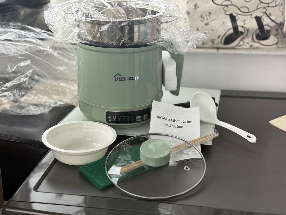Multicooker cu aburi 1.7L, 5 moduri de gatit-600W-Nou-Mentinere Calda