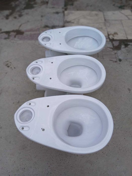 Б/у унитаз без бачок (Усталар учун вактинчалик ишлатишга)