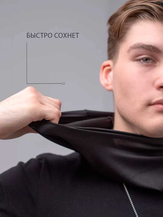 Балаклава, Шарф-маска, Капюшон-шарф, Снуд, Бафф, тактическая