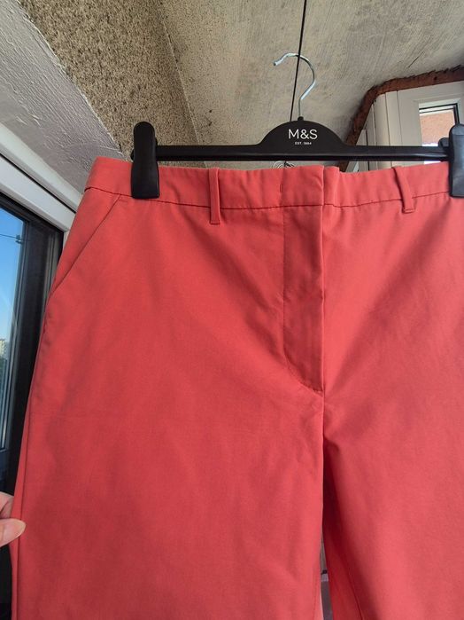 Vand pantaloni dama Marks & Spencer, de vara, croiala normala, bumbac