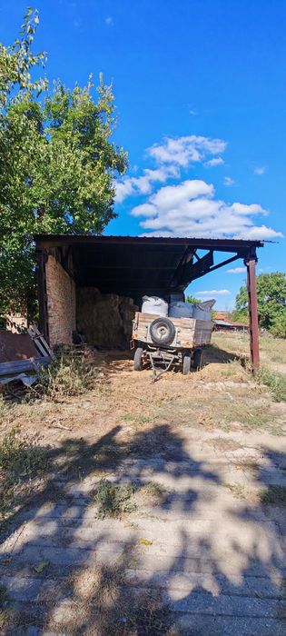 Метална конструкция навес хале