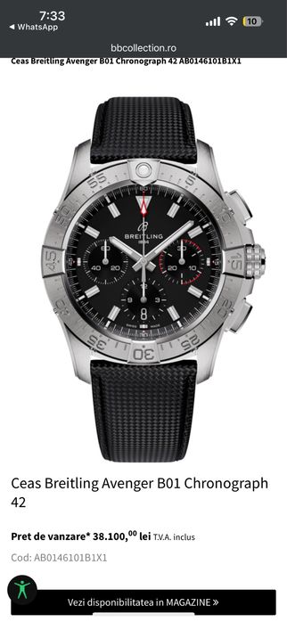 Breitling Chronograph 42 mm