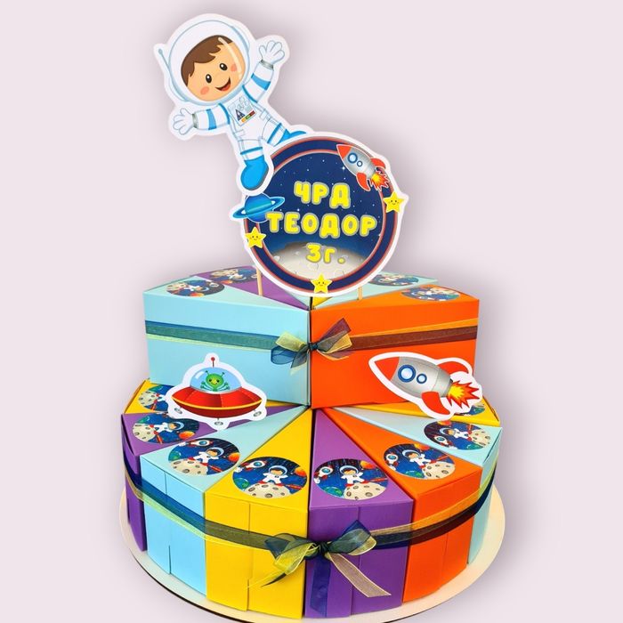 Картонена Торта MINECRAFT