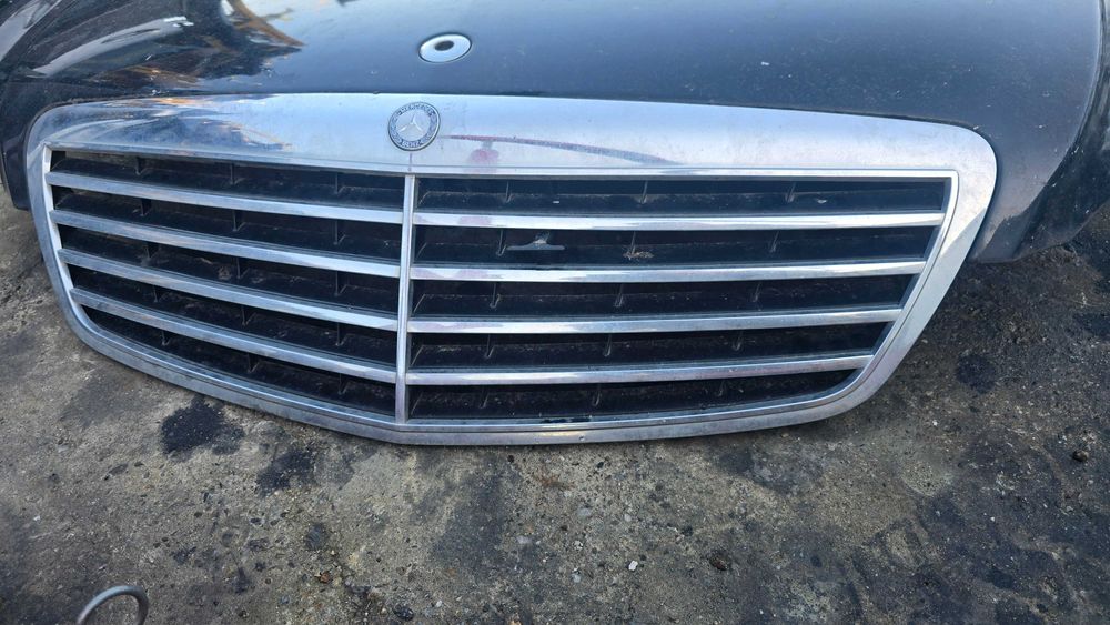 Grila capota radiatoare Mercedes S class W221 facelift S350 S500 S450