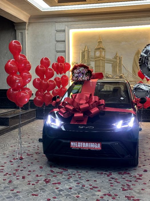 Подарочный бантик машинага, бантик, лента