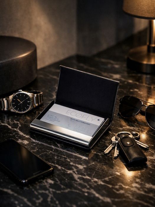 Troika Marble Safe – нов RFID калъф за карти, черен
