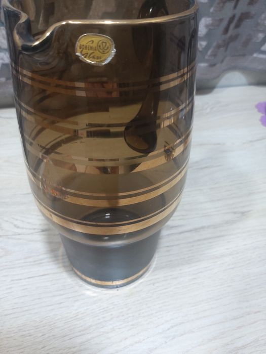 Графин богемское стекло