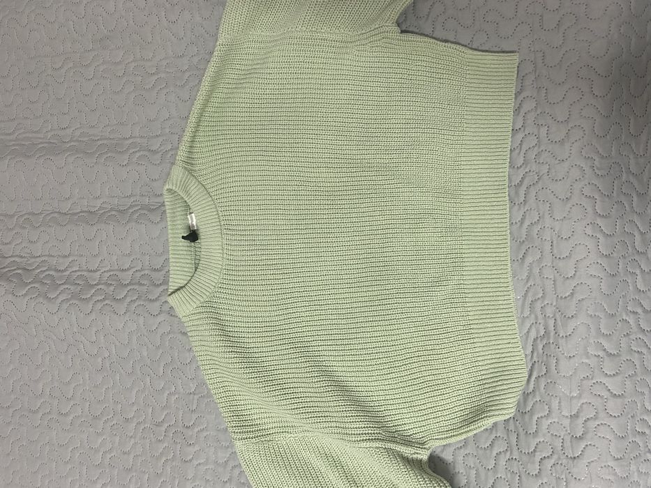 Pulover verde mentă