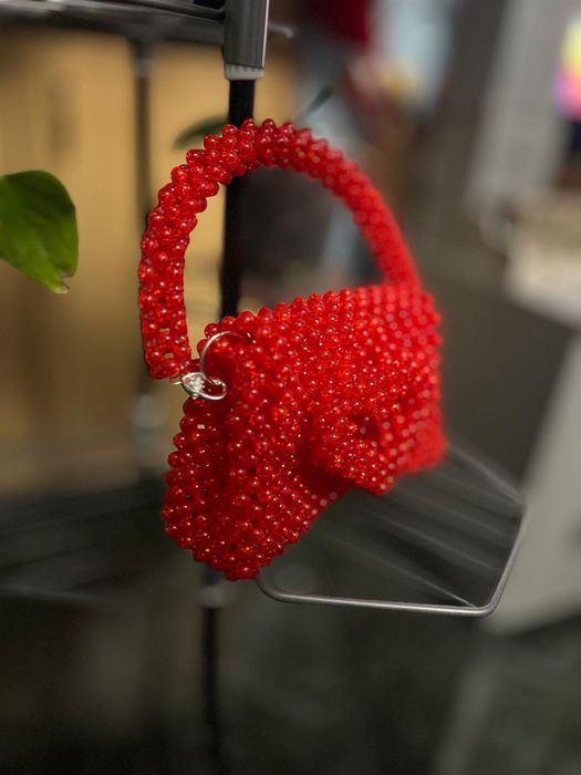 Чанта от мъниста-ръчна изработка