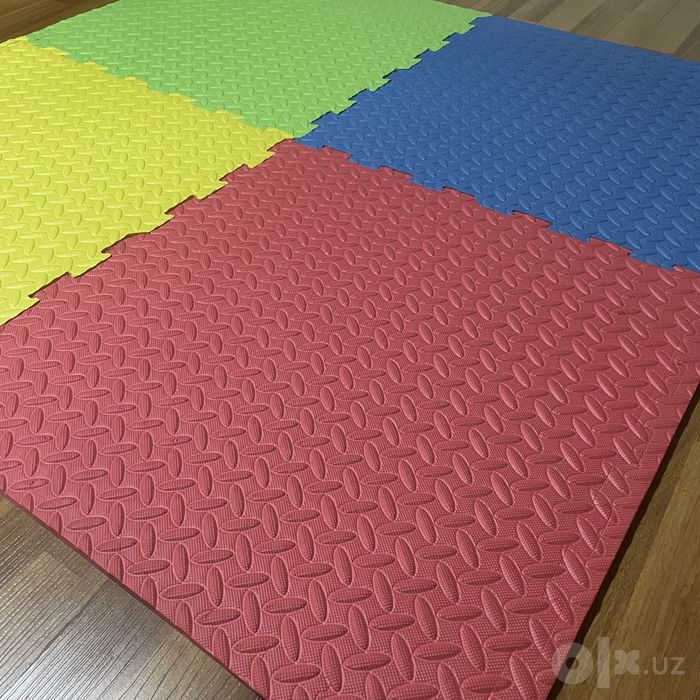 Tatami EVA 50x50, 60x60, 1x1 m — barcha qalinliklarda