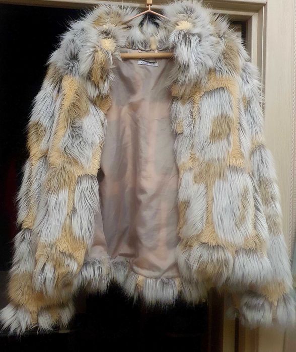 Шубка из экомеха