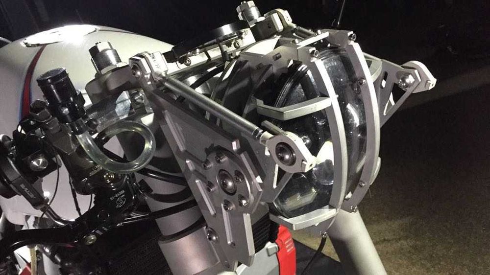 Custom cafe racer BMW K100 - The Mechanik