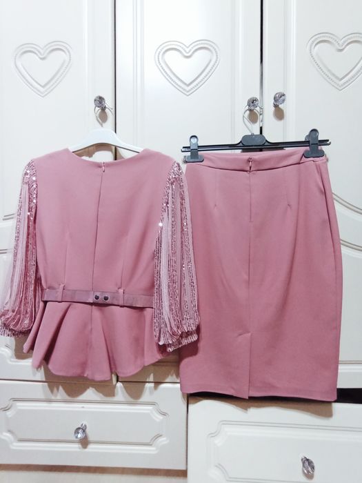 Блузка и юбка комплект двойка