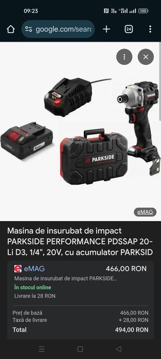 Filetantă cu impact