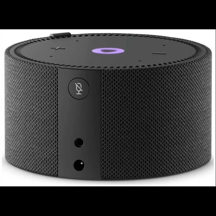 Умная колонка Яндекс Станция Мини 2 с часами с Алисой 10Вт, черный Они