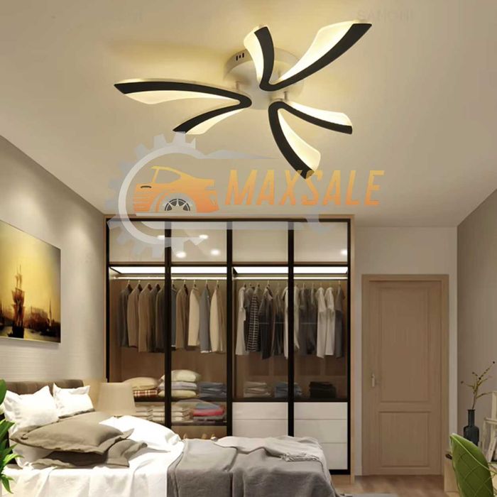 LED лампа стена таван абажур плафониера 30W бумеранг полилей за дома