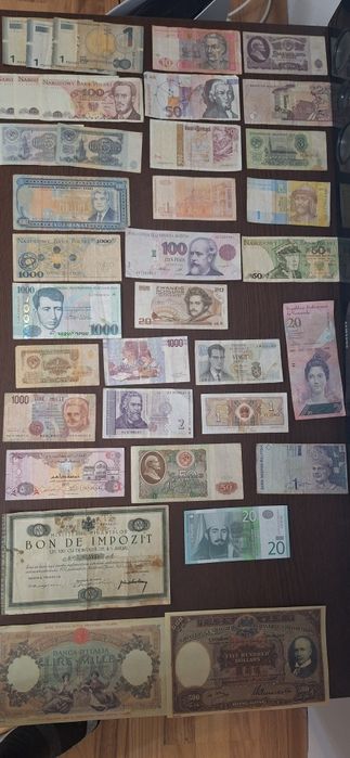 Vand bancnote vechi straine