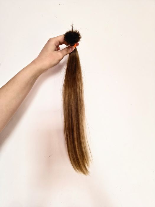 Vând Păr Natural Blond Nevopsit. 40 cm.