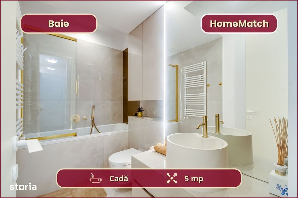 Cortina North || Studio premium || Prima închiriere || Comision 0%