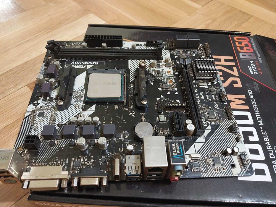 AMD Ryzen 5 3600 + AsRock B450M HDV