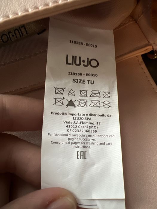 Малка розова чанта Liu Jo