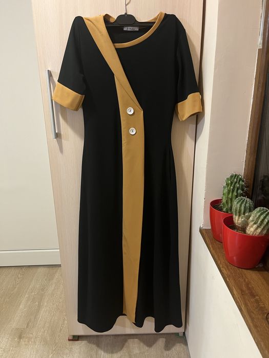Зимна дълга рокля K fashion