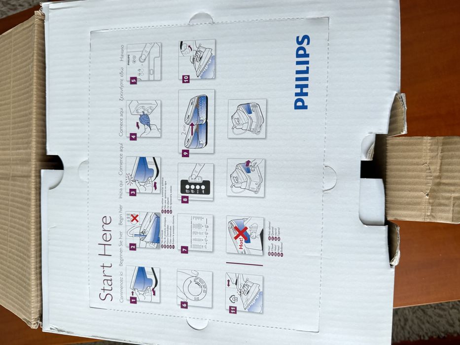 Philips GC8376/02 парна станция за гладене 1,4 л