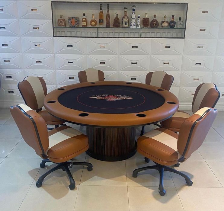 Masa poker rotunda CustomTables.eu masa blackjack stoc casino fabrica