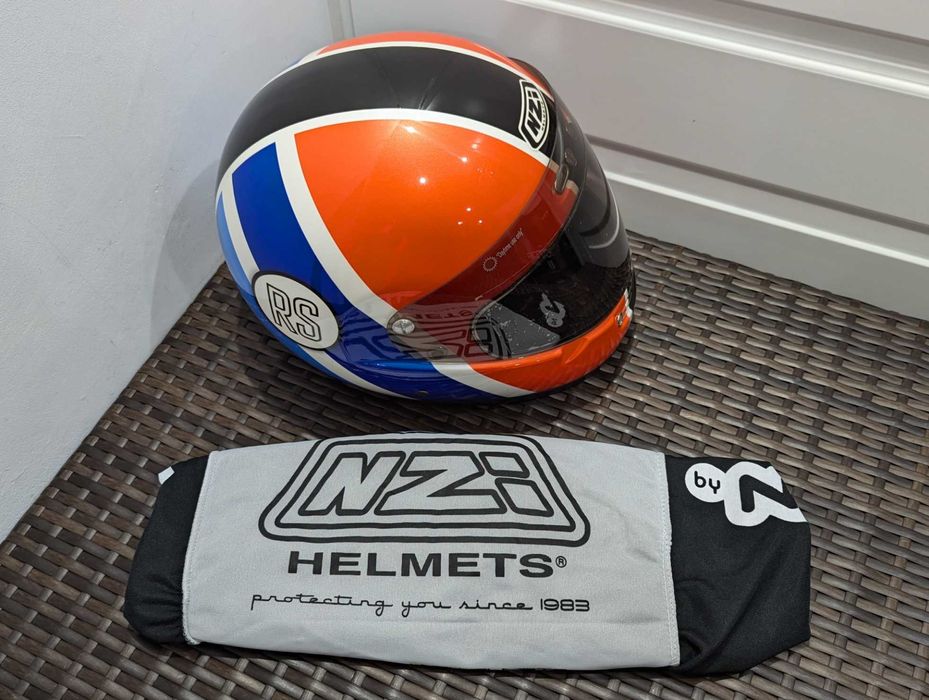 Casca moto NZI Street Track RS, Custom Retro Vintage, marime M