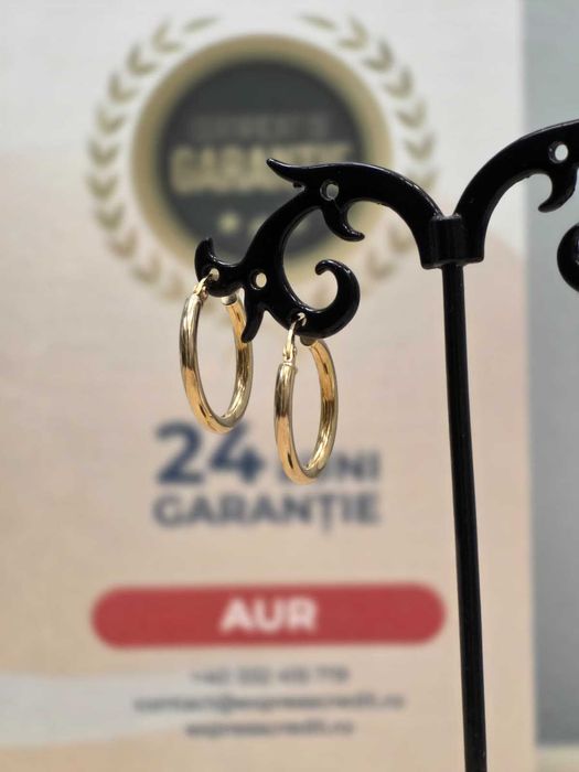 Cercei aur 9K 1.09g [Ag45 B.4650]