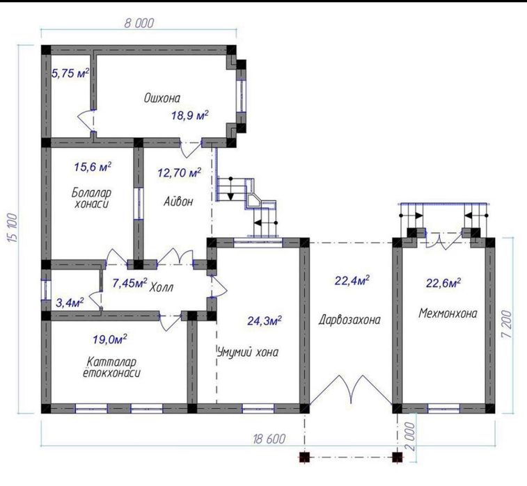 Arxitektura va dizayn xizmatlari (eksteryer, interyer)