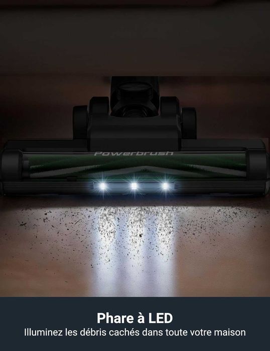 Вертикална безжична прахосмукачка Eureka NEC370, 300W, HEPA филтър