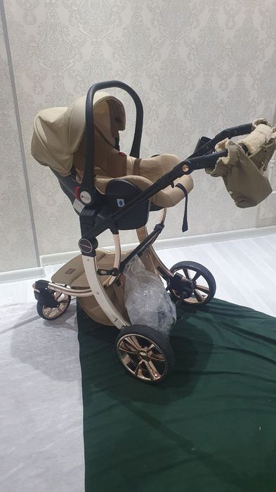 Коляста с амортизатором с тройной насадкой