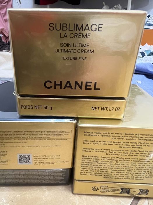Crema si masca de fata Chanel originala